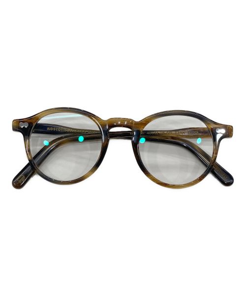 MOSCOT（モスコット）MOSCOT (モスコット) 眼鏡 ブラウン サイズ:46□22-145の古着・服飾アイテム