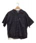 COOTIE PRODUCTIONS（クーティープロダクツ）の古着「Splatter Open-Neck S/S Shirt」｜ブラック