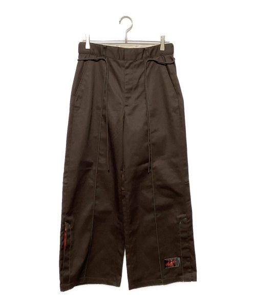 SYUMAN.（シュウマン）SYUMAN. (シュウマン) Dickies (ディッキーズ) Color line Pants ブラウン サイズ:2の古着・服飾アイテム