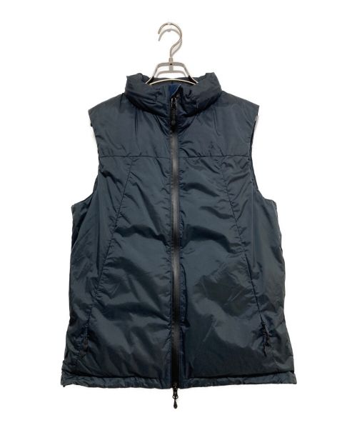 NANGA（ナンガ）NANGA (ナンガ) URBAN RESEARCH ID (アーバンリサーチアイディー) AURORA 3LAYER DOWN VEST / オーロラ 3レイヤー ダウン ベスト ネイビー サイズ:Sの古着・服飾アイテム