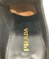 中古・古着 PRADA (プラダ) ウィングチップシューズ ブラック サイズ:36：18000円