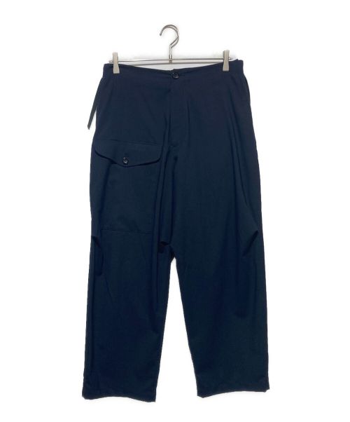 un/unbient（アン）un/unbient (アン) Baggy Pull Pants ネイビー サイズ:1の古着・服飾アイテム