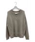 STUDIO NICHOLSON（スタジオニコルソン）の古着「MERINO COTTON KNITWARE V NECK JUMPER」｜グレー