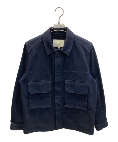 STUDIO NICHOLSON（スタジオ ニコルソン）STUDIO NICHOLSON (スタジオニコルソン) WOOL TWILL MODERN BDU ネイビー サイズ:Mの古着・服飾アイテム