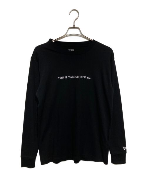 YOHJI YAMAMOTO（ヨウジヤマモト）YOHJI YAMAMOTO (ヨウジヤマモト) New Era (ニューエラ) YY Inc. LOGO ALLBRAND PRINT Long Sleeve ブラック サイズ:3の古着・服飾アイテム