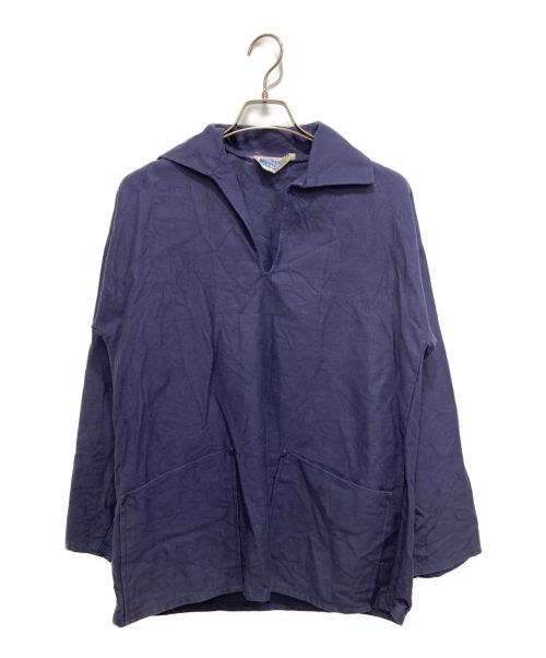 KINSALE SMOCKS（フィッシャーマンスモーク）KINSALE SMOCKS (フィッシャーマンスモーク) フィッシャーマンスモック ネイビー サイズ:Mの古着・服飾アイテム