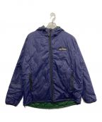 WILD THINGS×BEAMSワイルドシングス×ビームス）の古着「Quilted Parka」｜ネイビー×グリーン