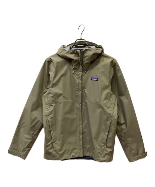 Patagonia（パタゴニア）Patagonia (パタゴニア) トレントシェル 3L・レイン・ジャケット ベージュ サイズ:Mの古着・服飾アイテム