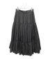 PRADA (プラダ) Re-Nylon light full tiered skirt　フルスカート ブラック サイズ:42S：39000円