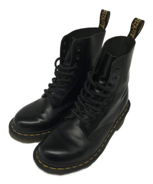 Dr.Martens（ドクターマーチン）Dr.Martens (ドクターマーチン) 8ホールヒールブーツ ブラック サイズ:UK4/EU37/US L 6の古着・服飾アイテム