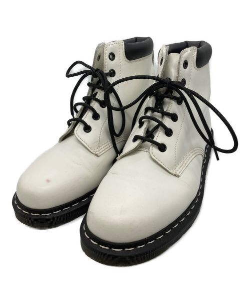 Dr.Martens（ドクターマーチン）Dr.Martens (ドクターマーチン) 6ホールブーツ ホワイト サイズ:UK8の古着・服飾アイテム