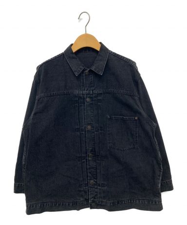 中古・古着通販】STAMMBAUM (シュタンバウム) BLACK DENIM JACKET