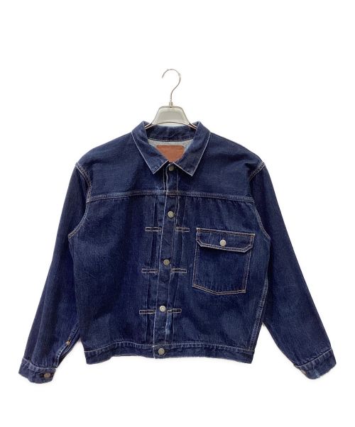 leno（リノ）leno (リノ) BRENDA BIG TRUCKER JACKET インディゴ サイズ:02の古着・服飾アイテム