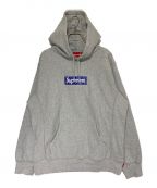 SUPREMEシュプリーム）の古着「Bandana Box Logo Hooded Sweatshirt」｜グレー