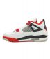 中古・古着 NIKE (ナイキ) AIR JORDAN 4 RETRO WHITE/BLACK-TECH GREY-FIRE RED サイズ:30.0cm ( US 12 ) 未使用品：42000円