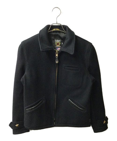 SCHOTT BROS.（ショットブロス）SCHOTT BROS. (ショットブロス) WOOL CPO JACKET ブラック サイズ:３４の古着・服飾アイテム