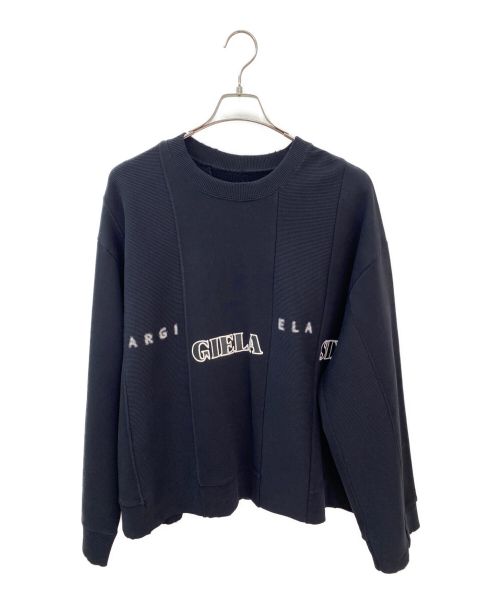 MM6 Maison Margiela（エムエムシックス メゾンマルジェラ）MM6 Maison Margiela (エムエムシックス メゾンマルジェラ) オーバーサイズスウェット ブラック サイズ:S 未使用品の古着・服飾アイテム