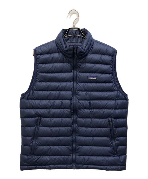 Patagonia（パタゴニア）Patagonia (パタゴニア) M'S DOWN SWEATER VEST ネイビー サイズ:Lの古着・服飾アイテム