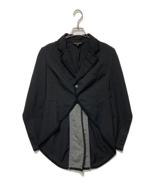 BLACK COMME des GARCONS（ブラック コムデギャルソン）BLACK COMME des GARCONS (ブラック コムデギャルソン) テーラードジャケット ブラック サイズ:Ｍの古着・服飾アイテム