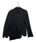 COMME des GARCONS HOMME PLUS (コムデギャルソンオムプリュス) ねじれテーラードジャケット ブラック サイズ:M：25000円