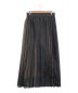 ELENDEEK（エレンディーク）の古着「カールマイヤープリーツセットスカート」｜ブラック
