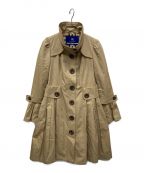 BURBERRY BLUE LABELバーバリーブルーレーベル）の古着「トレンチコート」｜ベージュ