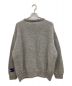 RICE NINE TEN (ライスナインテン) Hand Knit College Wool Sweater グレー サイズ:Free：24000円