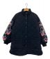 GRACE CONTINENTAL（グレースコンチネンタル）の古着「パフ刺繍キルトジャケット」｜ブラック