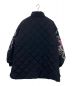 GRACE CONTINENTAL (グレースコンチネンタル) パフ刺繍キルトジャケット ブラック サイズ:36：15800円