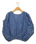 RHC Ron Herman（アールエイチシーロンハーマン）の古着「Gingham Gather Blouse」｜ブルー