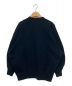 mame kurogouchi (マメクロゴウチ) Oversized Embroidered Sweatshirt ブラック サイズ:1：22800円