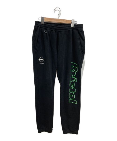 F.C.R.B.（エフシーアールビー）F.C.R.B. (エフシーアールビー) EMBLEM SWEAT PANTS ブラック サイズ:XLの古着・服飾アイテム