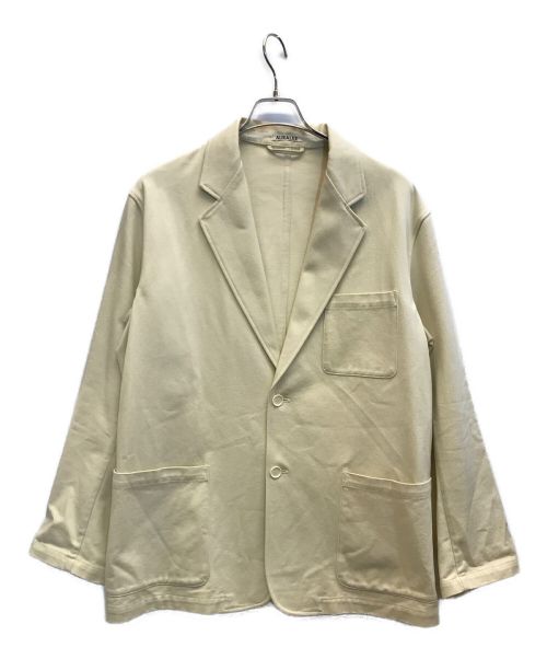 AURALEE（オーラリー）AURALEE (オーラリー) LOOSE TWILL OVER JACKET コットンツイル2Bジャケット ベージュ サイズ:3の古着・服飾アイテム