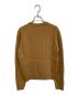 Mardi Mercredi (マルディメクルディ) CASHIMERE BLENDED CABLE CREW NECK MRCO ブラウン サイズ:ONE SIZE：5800円