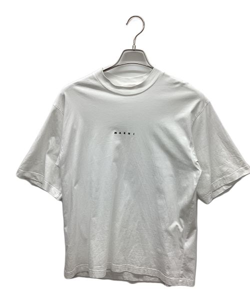 MARNI（マルニ）MARNI (マルニ) ミニロゴTシャツ ホワイト サイズ:40の古着・服飾アイテム