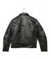 NUDIE JEANS (ヌーディー・ジーンズ) EDDY LEATHER JACKET ブラック サイズ:M：16800円