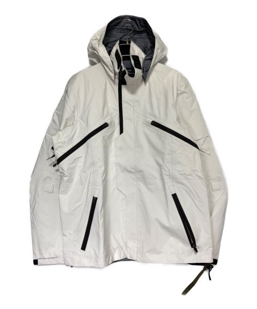 ACRONYM（アクロニウム）ACRONYM (アクロニウム) 3L Gore-Tex Pro Interops Jacket ホワイト×ブラック サイズ:Mの古着・服飾アイテム