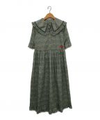 Horror Vacuiホラー ヴァキュイ）の古着「MARTHA dress」｜グリーン