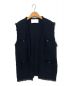 ADAWAS（アダワス）の古着「SUMMER TWEED KNIT VEST」｜ネイビー