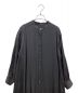 Plage (プラージュ) hem gather シャツワンピース チャコールグレー サイズ:S：5000円