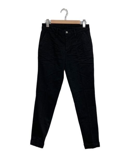 AKM（エーケーエム）AKM (エーケーエム) ULTRA STRETCH DENIM SLACKS ブラック サイズ:Mの古着・服飾アイテム