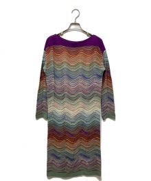 missoni（ミッソーニ）の古着「ニットワンピース」｜グリーン