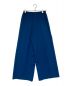 ENFOLD (エンフォルド) RELAX ELASTIC WIDE TROUSERS ブルー サイズ:36：11000円