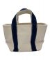 Ron Herman (ロンハーマン) Organic Canvas Tote Bag アイボリー×ネイビー サイズ:-：5800円