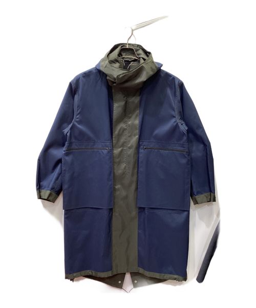 Karrimor aspire（カリマーアスパイヤ）Karrimor aspire (カリマーアスパイヤ) BONDING TAFFETA PRESENT COAT カーキ×ネイビー サイズ:Ｓの古着・服飾アイテム