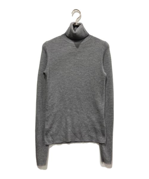 L'appartement（アパルトモン）L'Appartement (アパルトモン) Rib T/N Knit ライトグレー サイズ:FREEの古着・服飾アイテム