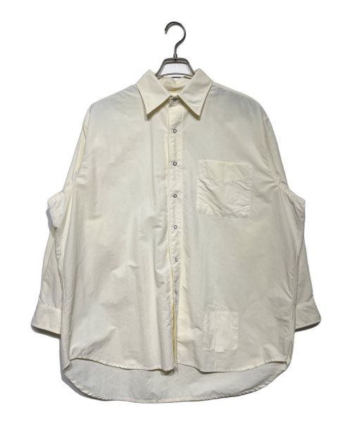 BURLAP OUTFITTER（バーラップアウトフィッター）BURLAP OUTFITTER (バーラップアウトフィッター) L/S B.B. SHIRTS ホワイト サイズ:Sの古着・服飾アイテム