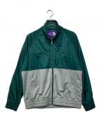 THE NORTHFACE PURPLELABELザ・ノースフェイス パープルレーベル）の古着「Polyester Linen Jersey Track Jacket」｜グリーン