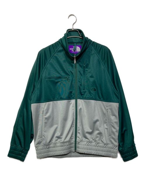 THE NORTHFACE PURPLELABEL（ザ・ノースフェイス パープルレーベル）THE NORTHFACE PURPLELABEL (ザ・ノースフェイス パープルレーベル) Polyester Linen Jersey Track Jacket グリーン サイズ:Lの古着・服飾アイテム