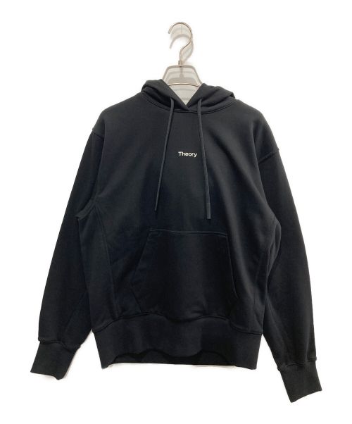 theory（セオリー）theory (セオリー) Tech Terry Standard Hoodie ブラック サイズ:S 未使用品の古着・服飾アイテム